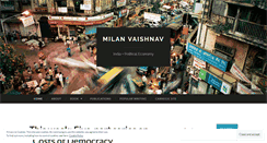 Desktop Screenshot of milanvaishnav.com